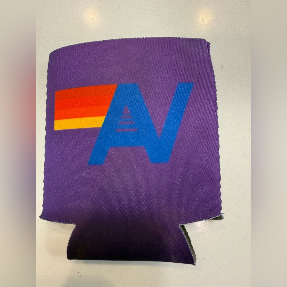 New Aviator Nation Purple Can Cooler with Blue‎ and Orange Logo Las Vegas